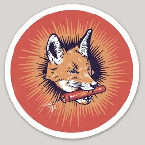 Dynamite Fox (1 Sticker)